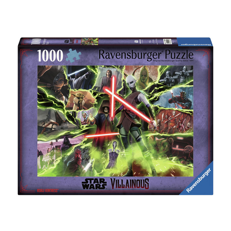 Ravensburger - Jigsaw puzzle Star Wars Villainous Asajj Ventress, 1000 pcs. 120002697