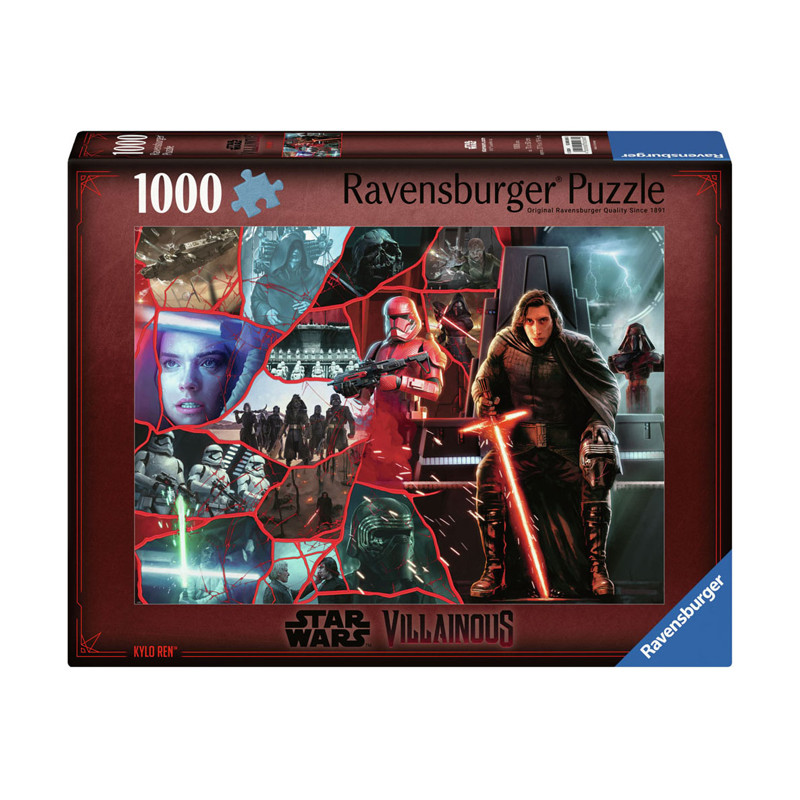 Ravensburger - Jigsaw puzzle Star Wars Villainous Kylo Ren, 1000 pcs. 120002680