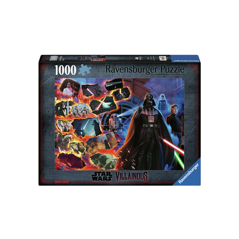 Ravensburger - Jigsaw puzzle Star Wars Villainous Darth Vader, 1000 pcs. 120002673