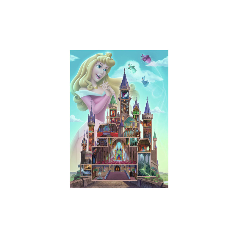 Ravensburger - Jigsaw puzzle Disney Castles Aurora, 1000 pcs. 120002666