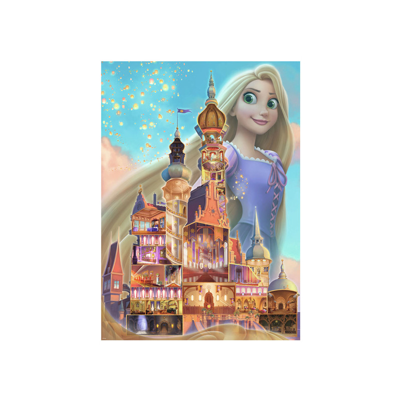 Ravensburger - Jigsaw puzzle Disney Castles Rapunzel, 1000 pcs. 120002642