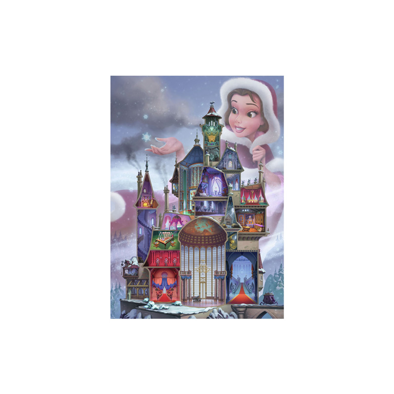 Ravensburger - Jigsaw puzzle Disney Castles Belle, 1000 pcs. 120002628