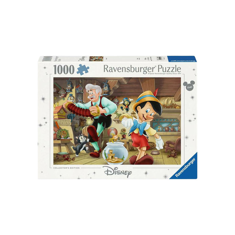 Ravensburger - Jigsaw puzzle Disney Pinocchio, 1000 pcs. 120001089