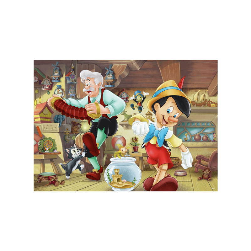 Ravensburger - Jigsaw puzzle Disney Pinocchio, 1000 pcs. 120001089