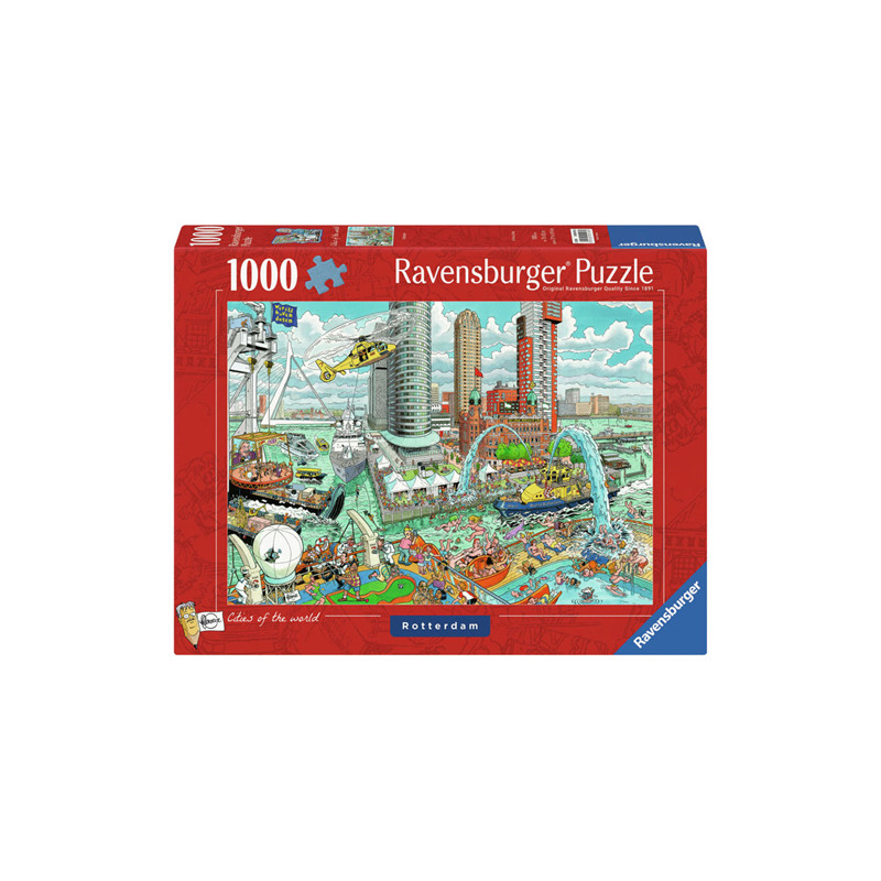 Ravensburger - Jigsaw puzzle Fleroux Rotterdam, 1000 pcs. 120001034