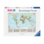 Ravensburger - Jigsaw puzzle Political World Map, 1000 pcs. 120000655