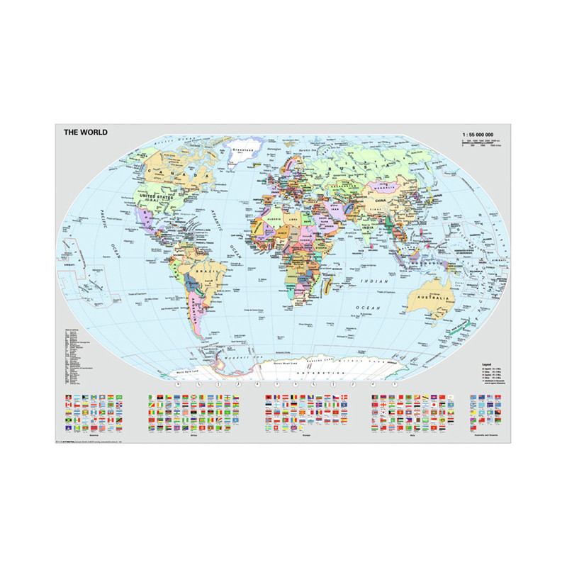 Ravensburger - Jigsaw puzzle Political World Map, 1000 pcs. 120000655