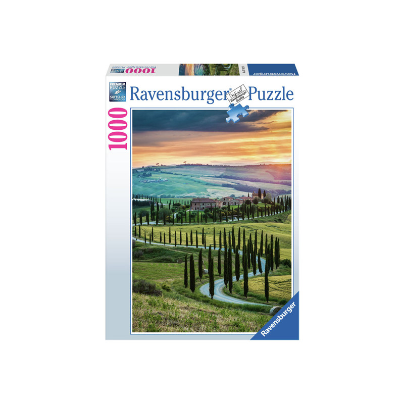 Ravensburger - Jigsaw puzzle Italian Landscapes Val D'Orcia, Tuscany, 1000 pcs. 176120