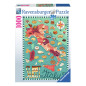 Ravensburger - Jigsaw Puzzle Map Of Italy - Sweet, 1000pcs. 176052