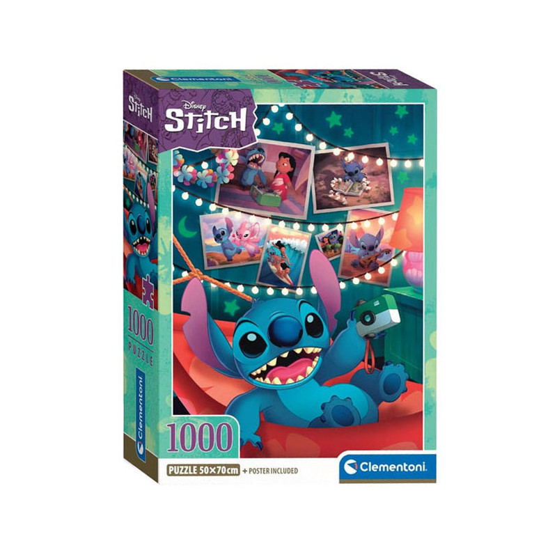 Clementoni Jigsaw Puzzle Disney Stitch, 1000pcs. 39793