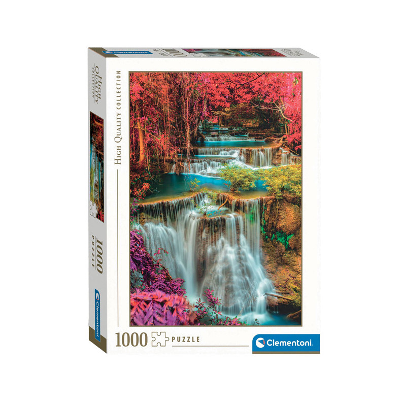 Clementoni Jigsaw Puzzle Colorful Thai Falls, 1000pcs. 39821