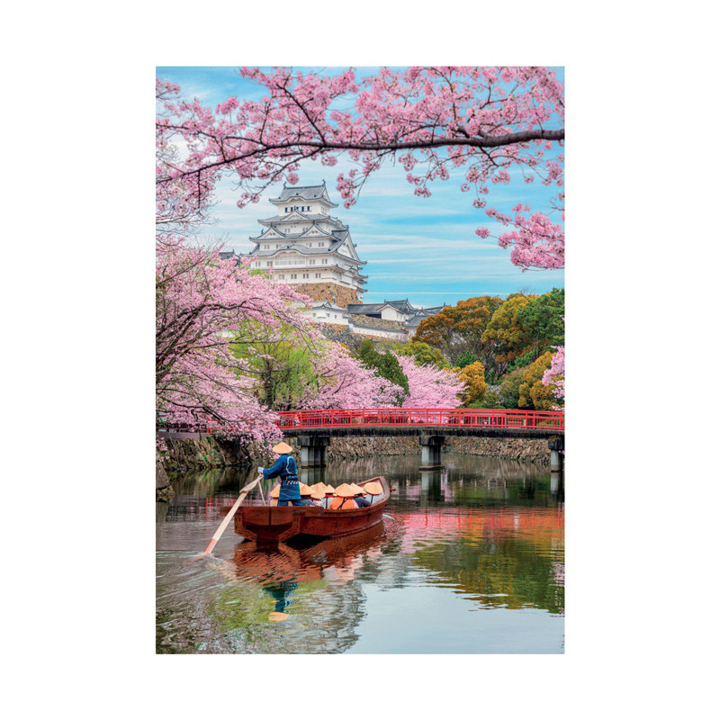 Clementoni Jigsaw Puzzle Himeji Castle in Spring, 1000pcs. 39819