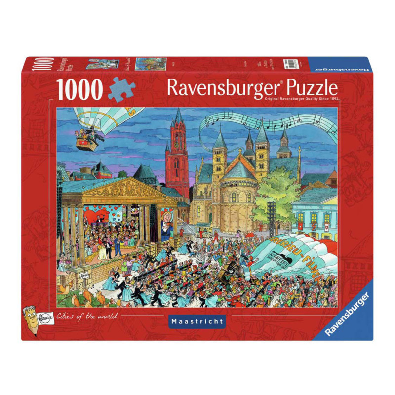 Ravensburger - Jigsaw puzzle Fleroux Maastricht, 1000 pcs. 120008156