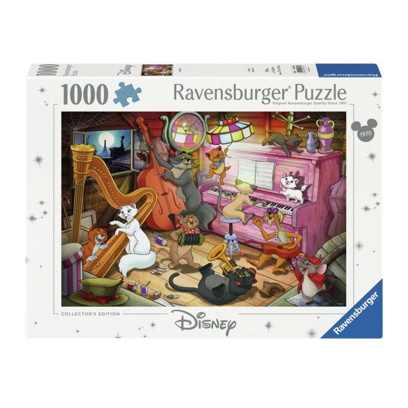 Ravensburger - Jigsaw puzzle Disney Aristocats, 1000 pcs. 120007537