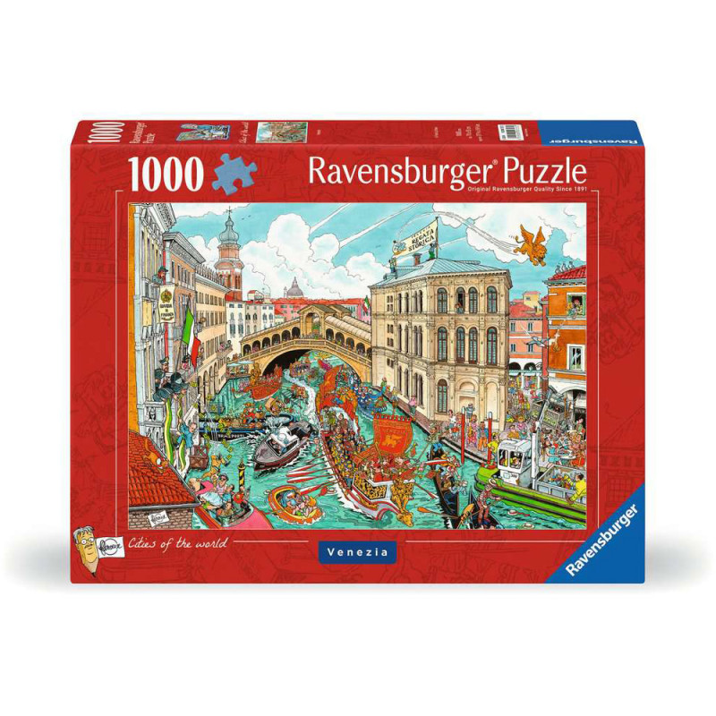 Ravensburger - Fleroux Venice jigsaw puzzle, 1000 pcs. 120007272