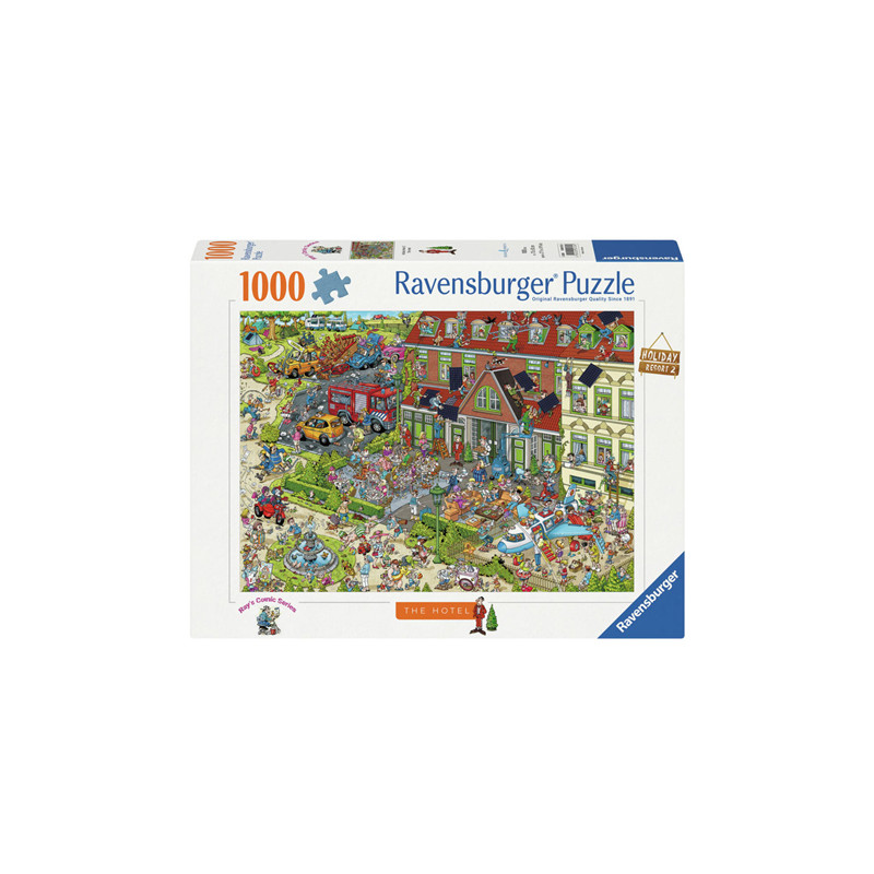 Ravensburger - Jigsaw puzzle Holiday Resort 2: The Hotel, 1000pcs. 120007234