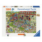 Ravensburger - Jigsaw puzzle Holiday Resort 2: The Hotel, 1000pcs. 120007234