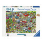 Ravensburger - Jigsaw puzzle Holiday Resort 1: The Campsite, 1000pcs. 120007210