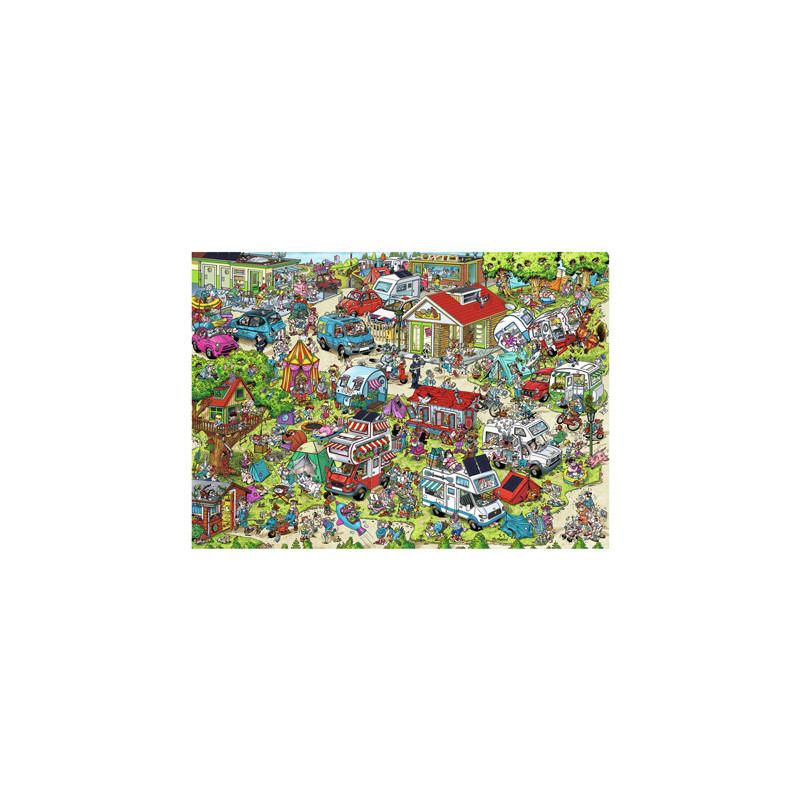 Ravensburger - Jigsaw puzzle Holiday Resort 1: The Campsite, 1000pcs. 120007210