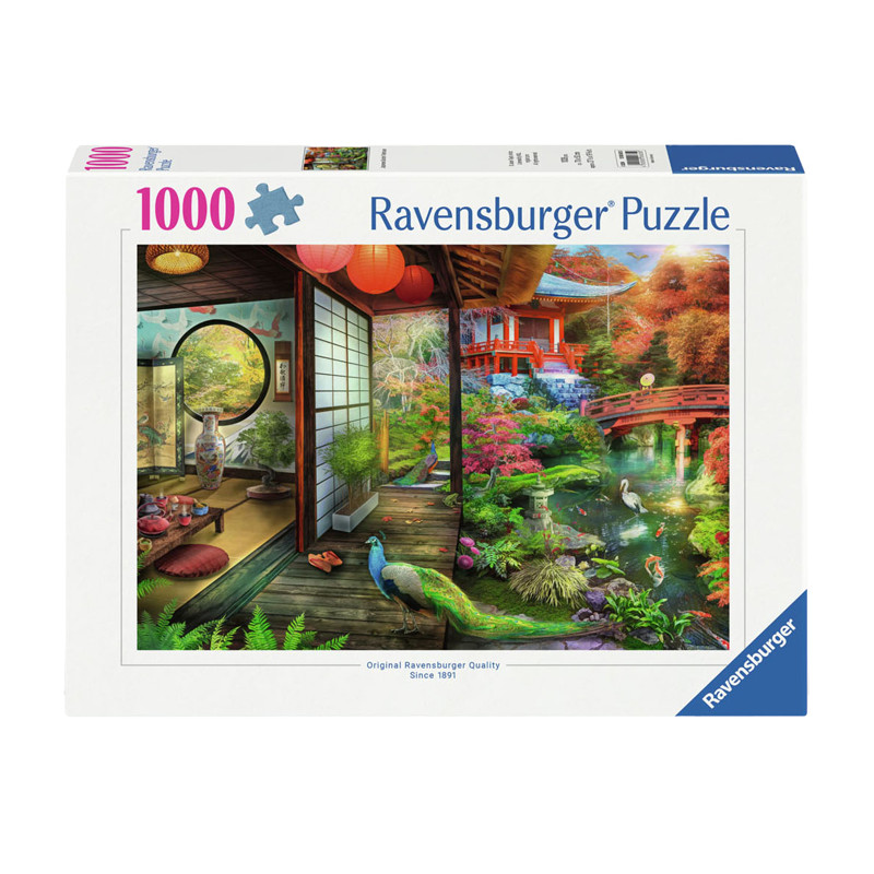 Ravensburger - Jigsaw Puzzle Tea House In Japanese Garden, 1000 pcs. 120006350