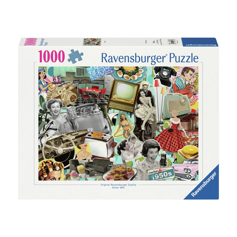 Ravensburger - Jigsaw puzzle The 1950s, 1000 pcs. 120006183