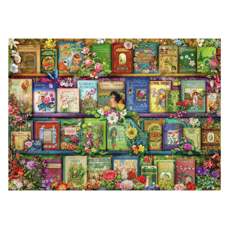 Ravensburger - Jigsaw puzzle Vintage Garden Books, 1000 pcs. 120001836