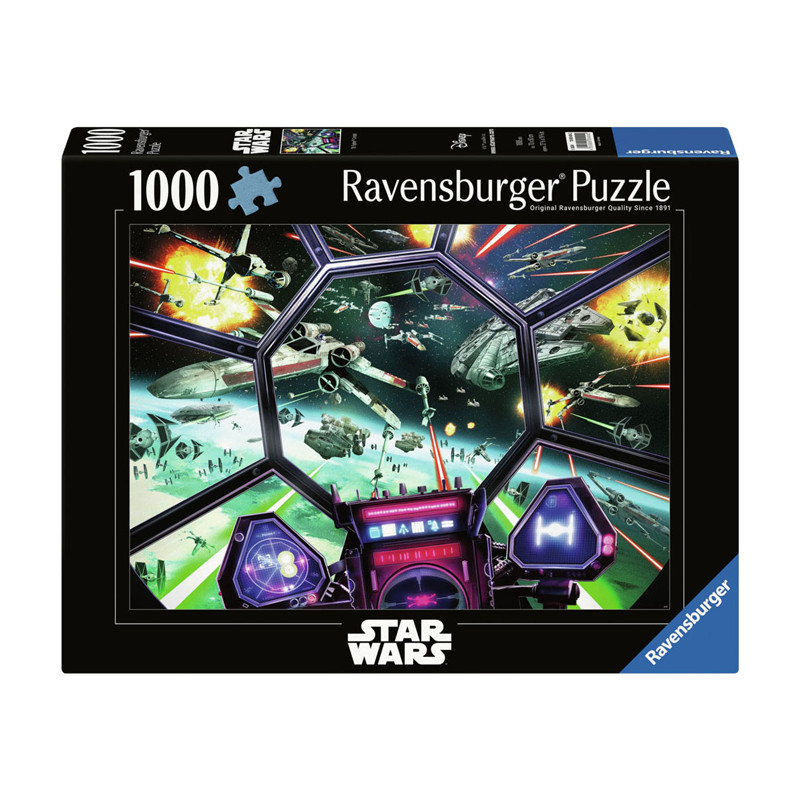 Ravensburger - Jigsaw puzzle Star Wars Tie Fighter Cockpit, 1000 pcs. 120004042