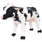 Jouet en peluche Vache Noir et blanc XXL 