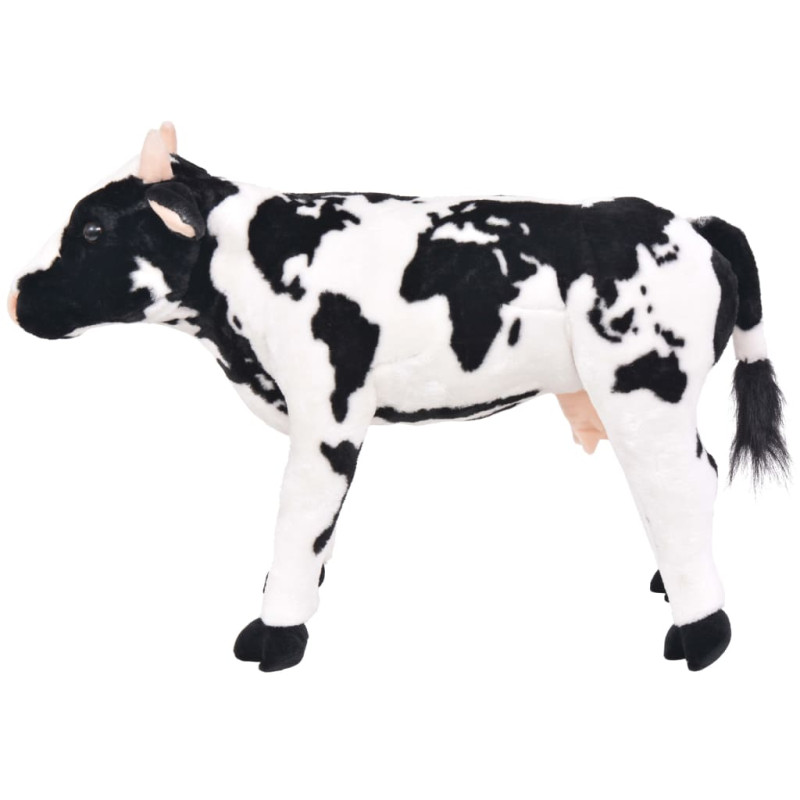 Jouet en peluche Vache Noir et blanc XXL 