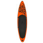 Ensemble de planche SUP gonflable 305x76x15 cm orange