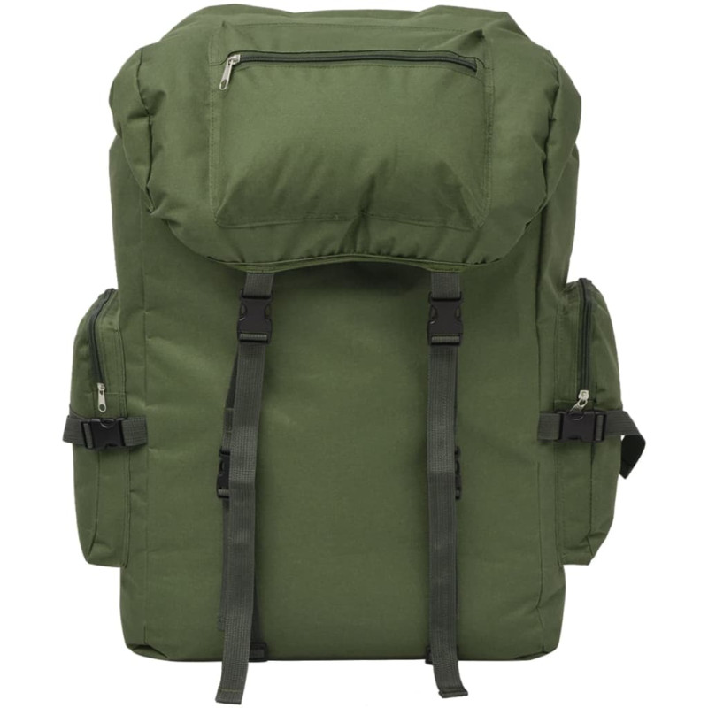 Sac à dos en style d armée 65 L Vert