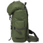 Sac à dos en style d armée 65 L Vert