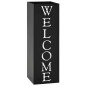 Porte parapluie Welcome Acier Noir 