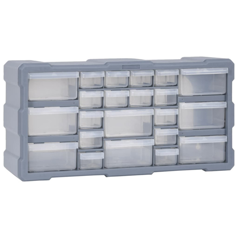 Organisateur multi tiroirs avec 22 tiroirs 49x16x25,5 cm