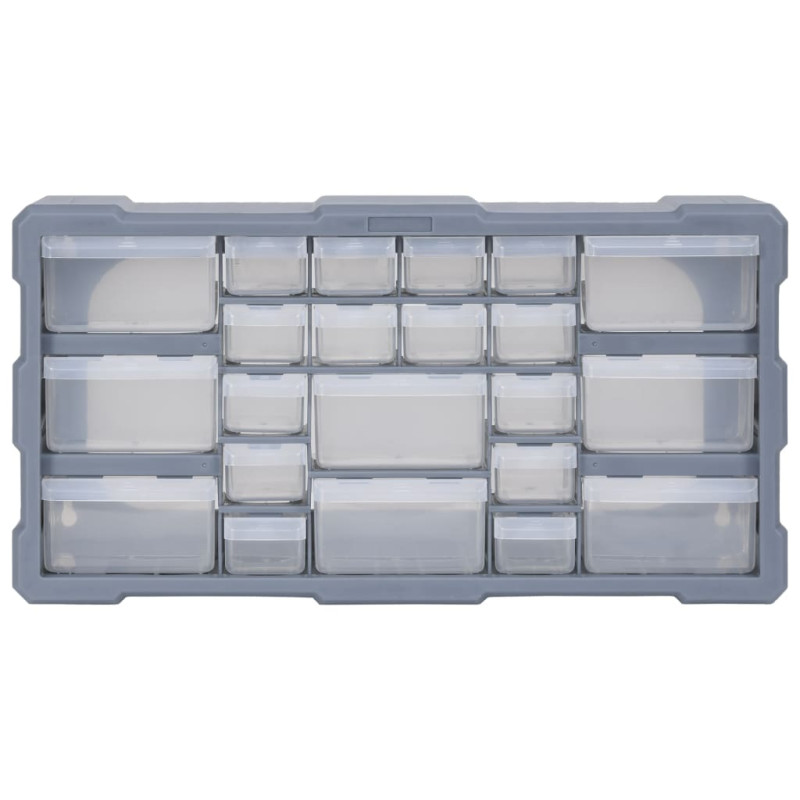 Organisateur multi tiroirs avec 22 tiroirs 49x16x25,5 cm