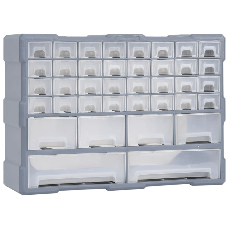 Organisateur multi tiroirs avec 38 tiroirs 52x16x37,5 cm