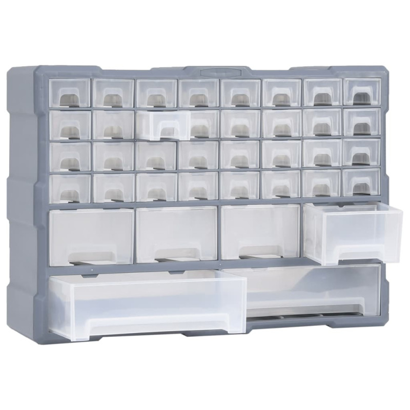 Organisateur multi tiroirs avec 38 tiroirs 52x16x37,5 cm