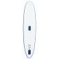 Ensemble de planche SUP gonflable avec voile Bleu et blanc