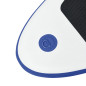 Ensemble de planche SUP gonflable avec voile Bleu et blanc