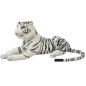 Tigre en peluche Blanc XXL