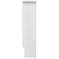 Cache radiateurs 2 pcs blanc MDF 152 cm