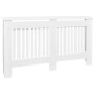 Cache radiateur 152 cm MDF Blanc