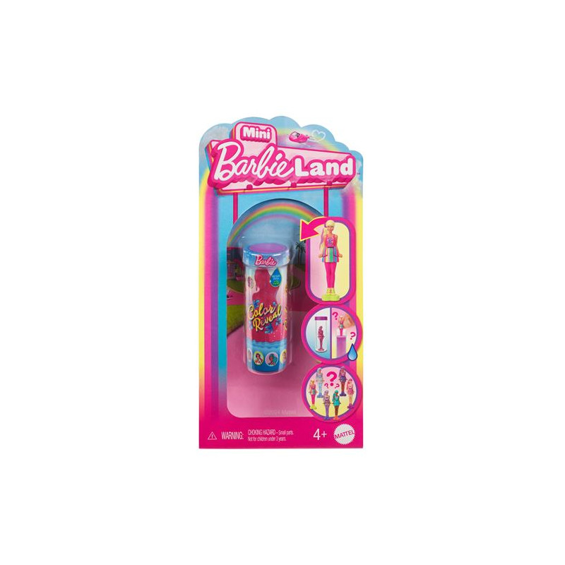 Poupée Barbie Mini Color Reveal 3,8 cm Modèle aléatoire