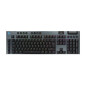 Clavier gaming mécanique sans fil ultra plat Azerty Logitech G915 X Lightspeed Clicky Noir