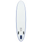 Ensemble de planches SUP gonflables Bleu et blanc 