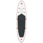 Ensemble de planches SUP gonflables rouge et blanc