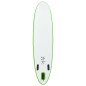 Ensemble de planche SUP gonflable vert et blanc