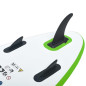 Ensemble de planche SUP gonflable vert et blanc