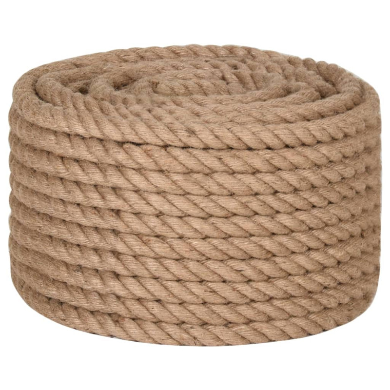 Corde 100 % jute 20 mm 100 m