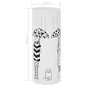 Porte parapluie Femmes Acier Blanc 